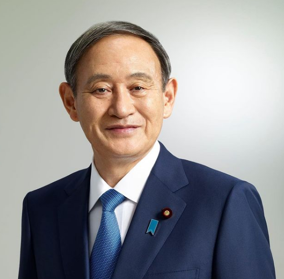 스가 요시히데 일본 총리 (인스타그램 캡처)